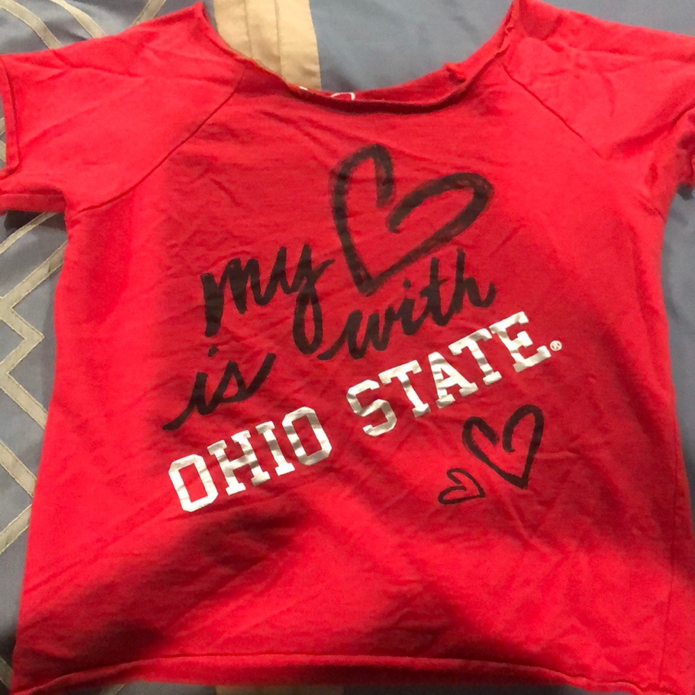 O-H-I-O state size small summer sweater shirt